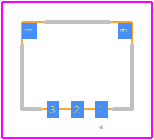 1909782-2 - TE Connectivity PCB footprint - Other - Other - 1909782-2-3