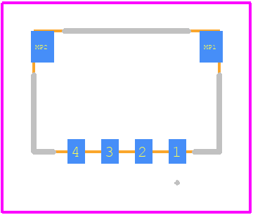 1909782-3 - TE Connectivity PCB footprint - Other - Other - 1909782-3-3