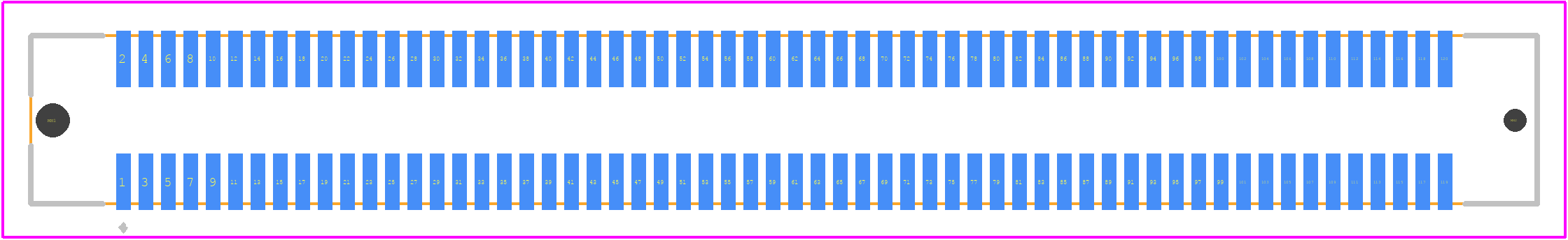 177983-5 - TE Connectivity PCB footprint - Other - Other - 177983-5-2