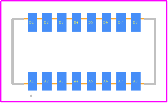 CHP-080A - Nidec Copal PCB footprint - Other - Other - CHP-080A-1