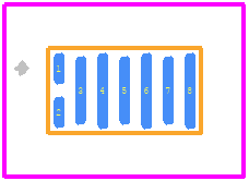 EPC2218 - EPC PCB footprint - Other - Other - EPC2218-1