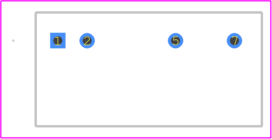 R05P05S/R8 - RECOM Power PCB footprint - Other - Other - R05P05S/R8-2