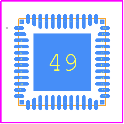 MFS8416AMBP0ES - NXP PCB footprint - Other - Other - SOT619-27(D)_2025-5.1