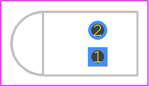 550-3507 - Dialight PCB footprint - Other - Other - 550-3507