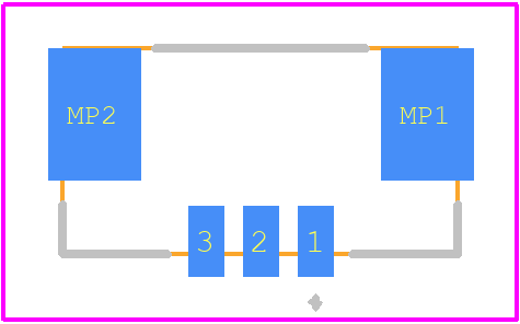 1734261-3 - TE Connectivity PCB footprint - Other - Other - 1734261-3