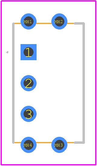 A11HB - NKK Switches PCB footprint - Other - Other - A11HB-2