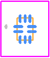 USB3740B-AI2-TR - SMSC PCB footprint - Other - Other - QFN (1.3mm x 1.8mm x 0.55mm height)