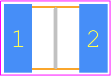 C1812X665K1RLCAUTO - Yageo Group PCB footprint - Capacitor Chip Non-polarised - Capacitor Chip Non-polarised - 1812-2_2022