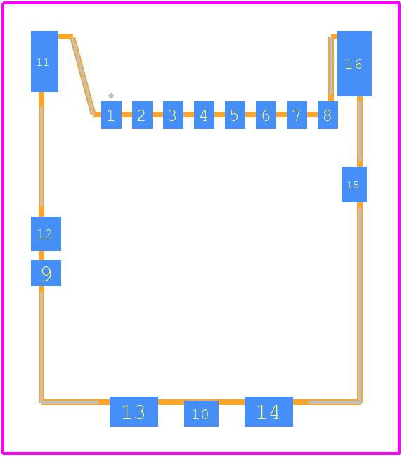 504077-1891-TR600 - Molex PCB footprint - Other - Other - 504077-1891-TR600-2