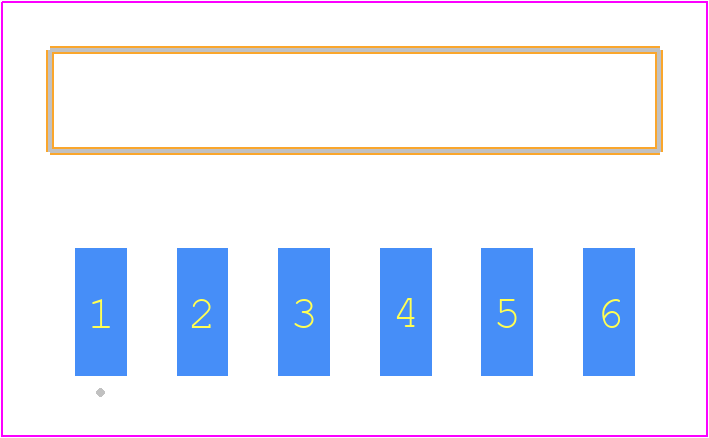 TSM-106-01-F-SH - SAMTEC PCB footprint - Other - Other - TSM-106-YY-ZZZ-SH