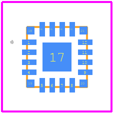LT8337EV-1#PBF - Analog Devices PCB footprint - Other - Other - LQFN Package 16-Lead(3mm×3mm×0.95mm)_2026-3