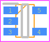 RT9053AGB - RICHTEK PCB footprint - SOT23 (5-Pin) - SOT23 (5-Pin) - SOT-23-5 Surface Mount Package