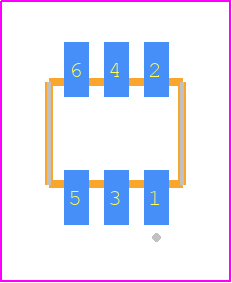 CLM-103-02-G-D - SAMTEC PCB footprint - Other - Other - CLM-103-02-YY-D