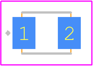 P0722SB - LITTELFUSE PCB footprint - Other - Other - DO-214AA (2.65H)