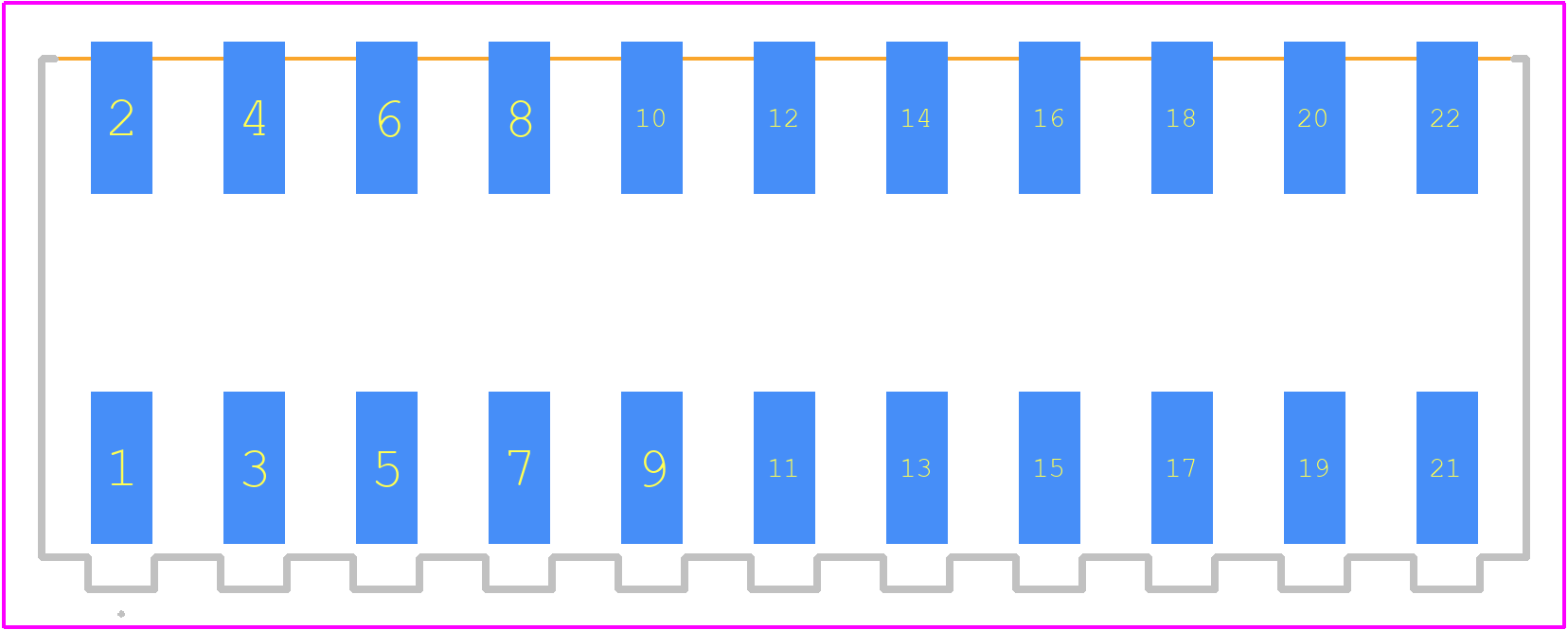 1473620000 - Weidmüller PCB footprint - Other - Other - 1473620000-3