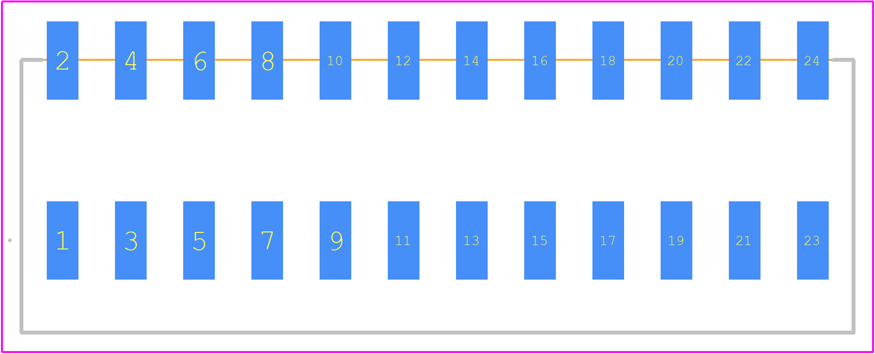 1473650000 - Weidmüller PCB footprint - Other - Other - 1473650000-2
