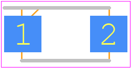 SMA6L85A - LITTELFUSE PCB footprint - Small Outline Diode Flat Lead - Small Outline Diode Flat Lead - SMA6L85Aaaa