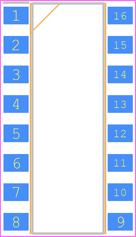 KP1040SETR - Cosmo PCB footprint - Small Outline Packages - Small Outline Packages - KP1040S