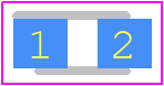 17-21/GHC-YR1S2/3T - Everlight PCB footprint - LED Moulded - LED Moulded - 17-21UBC/C430/TR8