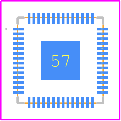 RP2040TR7 - RASPBERRY-PI PCB footprint - Other - Other - RP2040TR7-2