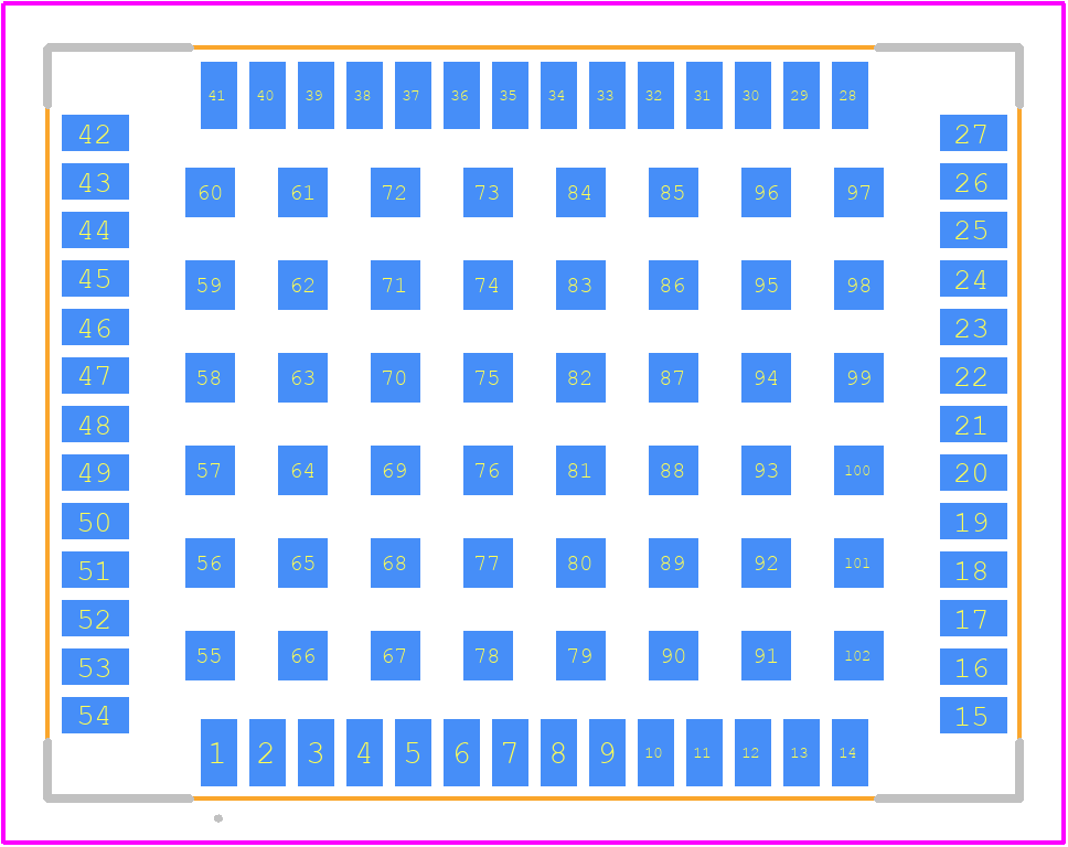 ZED-F9T-10B - u-blox PCB footprint - Other - Other - ZED-F9T-10B-1