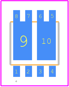 BUK7K25-40E - NXP PCB footprint - Other - Other - LFPAK56D (SOT1205)_Thickness=1.05mm