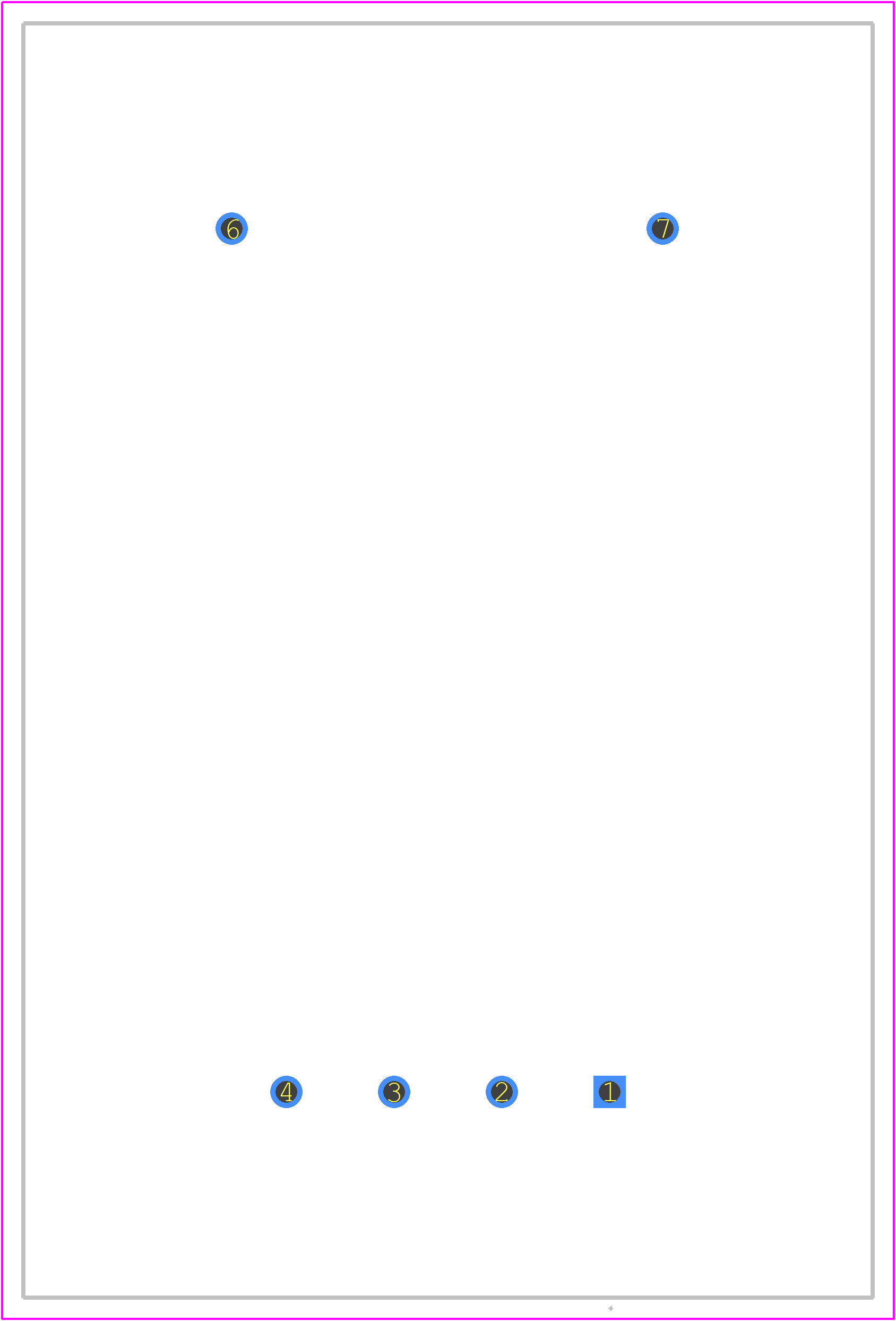 PHV 12-350S10P - Traco Power PCB footprint - Other - Other - 40*60*15mm