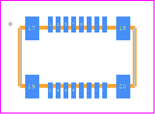 AXF5G1612 - Panasonic PCB footprint - Other - Other - AXF5G1612
