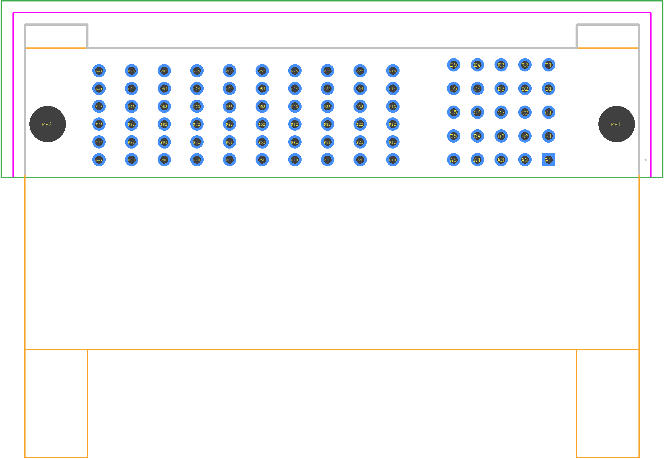 2-1926739-5 - TE Connectivity PCB footprint - Other - Other - 2-1926739-5-6