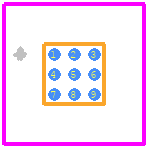 DMP1007UCB9-7 - Diodes Incorporated PCB footprint - Other - Other - U-WLB1515-9