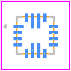 MP28167 - Monolithic Power Systems (MPS) PCB footprint - Other - Other - QFN-16 (3mmx3mm)_2021