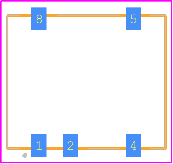 R1S-0509/HP - RECOM Power PCB footprint - Other - Other - R1S-0509/HP-5