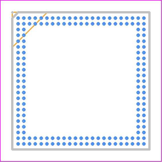 EDB4432BBPA-1D-F-R - Micron PCB footprint - BGA - BGA - 168-Ball FBGA (12mm x 12mm)