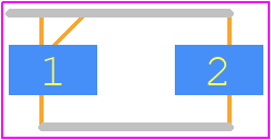 MBRAF440T3G - onsemi PCB footprint - Small Outline Diode Flat Lead - Small Outline Diode Flat Lead - MBRAF440T3G