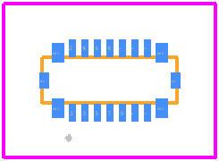 505070-1442 - Molex PCB footprint - Other - Other - 505070-1442-3