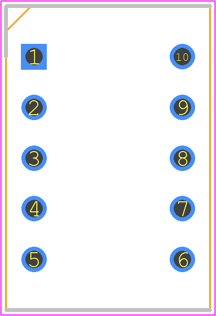 KW2-281ASA - Luckylight Electronics PCB footprint - Dual-In-Line Sockets - Dual-In-Line Sockets - KW2-281ASA