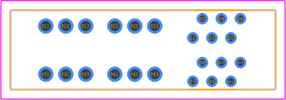 1-2214934-4 - TE Connectivity PCB footprint - Other - Other - 1-2214934-4-1