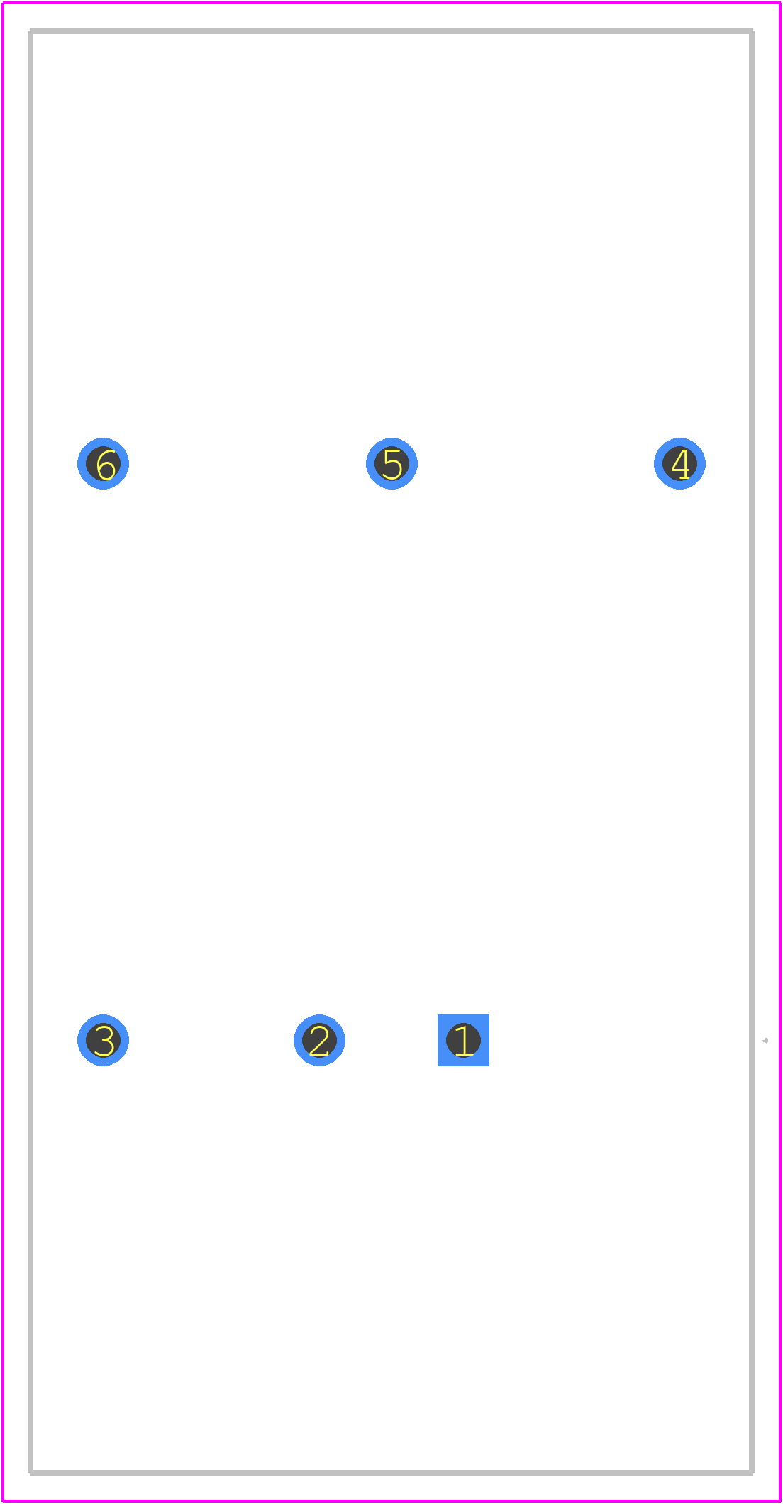 ERM01B18 - Advanced Energy PCB footprint - Other - Other - 50.8 x 25.4 x 11 mm