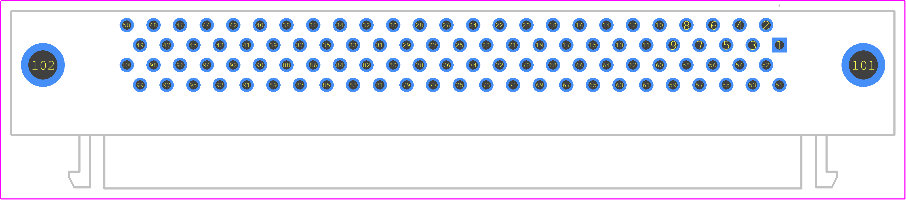 1-787082-8 - TE Connectivity PCB footprint - Other - Other - 1-787082-8-3