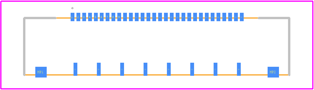 FH63S-30S-0.5SH(99) - Hirose PCB footprint - Other - Other - FH63S-30S-0.5SH(99)-2