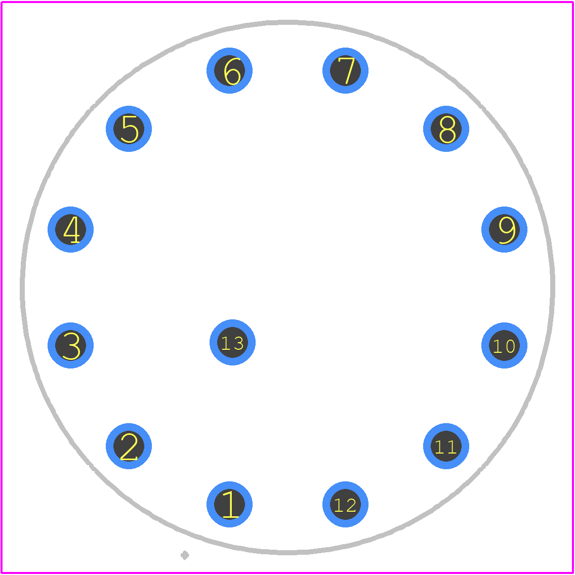 CK1048 - Lorlin PCB footprint - Other - Other - CK1048_1