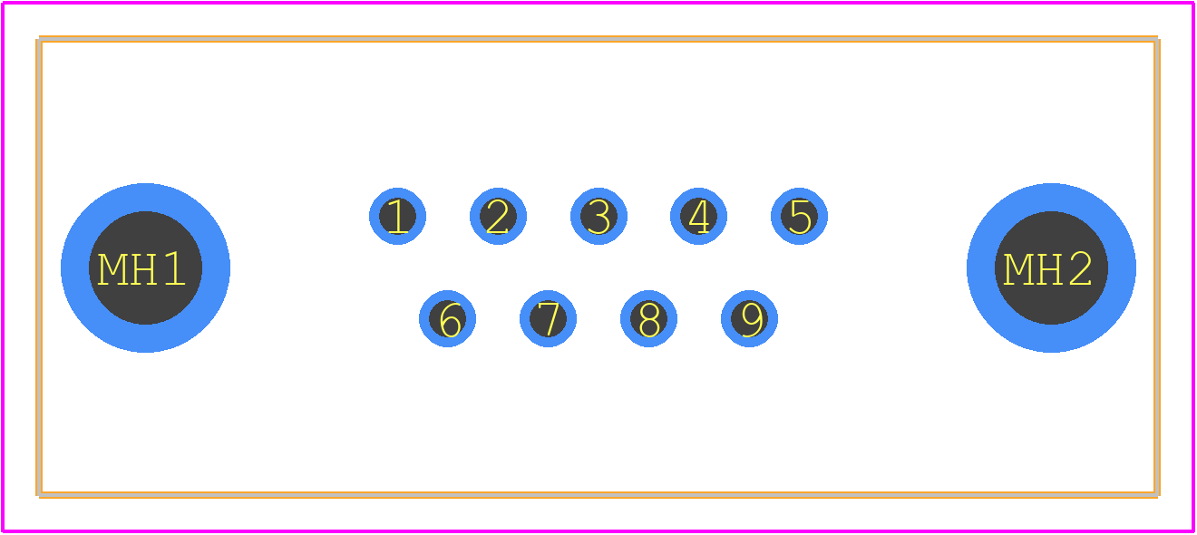 2301826-2 - TE Connectivity PCB footprint - Other - Other - 2301826-2-2
