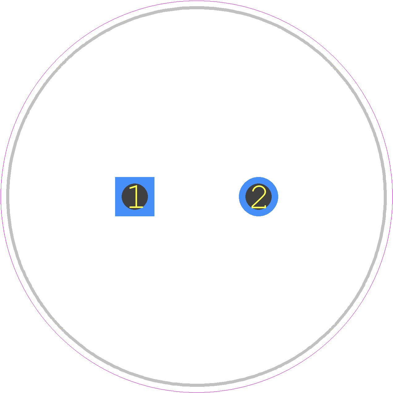B43548B6157M080 - TDK PCB footprint - Capacitor, Polarized Radial Diameter - Capacitor, Polarized Radial Diameter - 30*35_