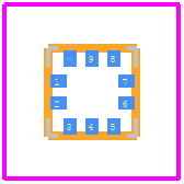 ICP-10100 - TDK PCB footprint - Other - Other - ICP-10100-4