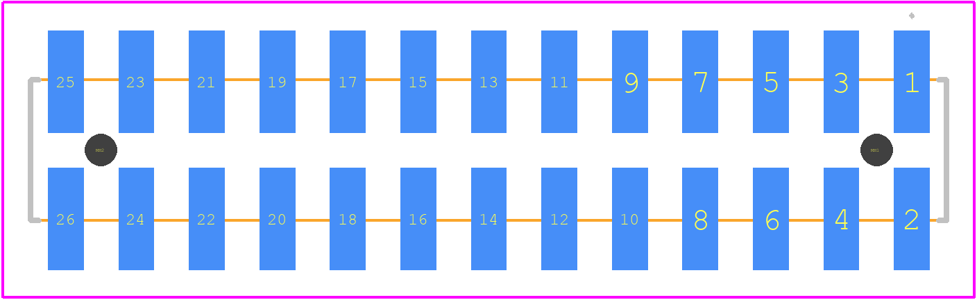 TSM-113-01-L-DV-LC - SAMTEC PCB footprint - Other - Other - TSM-113-01-L-DV-LC-1