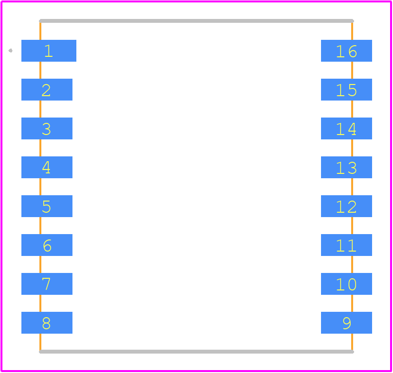 Ra-01 - Ai-Thinker PCB footprint - Other - Other - SMD-16
