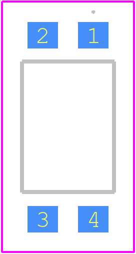 FOD8173S - onsemi PCB footprint - Other - Other - PDIP4 4.60x6.50x3.85, 2.54P CASE 709AH ISSUE B_2024