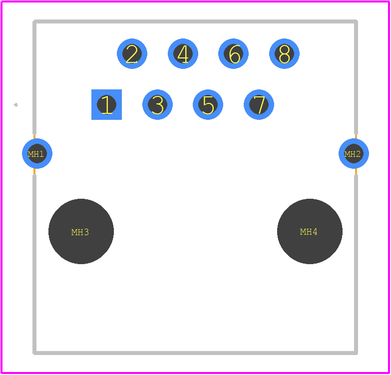 6368150-3 - TE Connectivity PCB footprint - Other - Other - 6368150-3-2