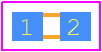 CFN0402AFX-R010ELF - Bourns PCB footprint - Resistor Chip - Resistor Chip - CFN0402A