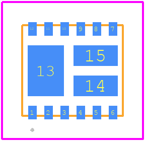 FDMQ86530L - onsemi PCB footprint - Other - Other - WDFN12 5x4.5, 0.8P CASE 511CR ISSUE A